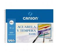 Bloc marca CANSON modelo BLOC ACUARELA GUARRO A4 ESP.370G 10H