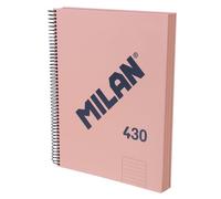 Bloc Milan 430 Since 1918 Tapa Extra A4 120H Horizontal 95G Rosa (Set de 3)