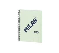 Bloc Milan 430 Since 1918 Tapa Extra A4 80H Liso 95G Verde (Set de 3)