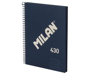 Bloc Milan 430 Since 1918 Tapa Extra A5 80H Horizontal 95G Azul (Set de 3)