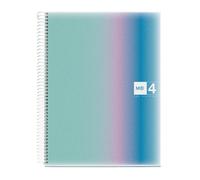 Bloc Miquelrius Aurora Notebook 4 Micro.Tapa Pp A4 120H 70G Horizontal West Bay (Set de 5)