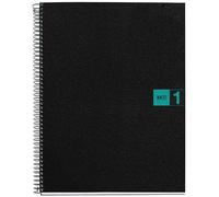 Bloc Miquelrius The Original Notebook 1 Micro.Tapa Pp A4 80H 70G Cuadric.5X5 Turquesa (Set de 5)