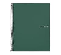 Bloc Miquelrius The Original Notebook 6 Micro.Tapa Pp A4 150H 70G Cuadric.5X5 Kaki (Set de 5)