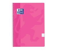 Bloc Oxford School Classic Tapa Pp Fº 80H Cuadric.4X4 90G Fucsia Pastel (Set de 5)