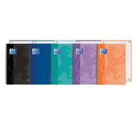 Bloc Oxford School Eu.Book 1 Classic Micro.Tapa Pp A4+ 80H Cuadric.5X5 90G Surtido (5 Col.) (Set de 5)