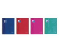 Bloc Oxford School Eu.Book 10 Classic Micro.Tapa Extra A4+ 150H Cuadric.5X5 90G Surtido Vivos (4 Col.) (Set de 5)