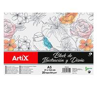 BLOCK DE ILUSTRACION Y DISENO A5 ARTIX