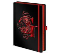Bloco de notas A5 premium Harry Potter Gryffindor