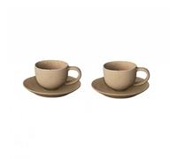 blomus 2 Tazas para café espresso Kumi con plato 6 ungi