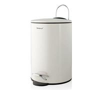 Blomus 68889 - Cubo de Basura con Pedal (3 l), Color Beige