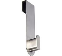 Blomus "Areo Gancho para Paneles de Ducha Cristal, Plata Mate, 3,5 x 4 x 14 cm