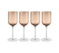 blomus Copas de vino Fuumi 31 cl 4-pack Café-claro