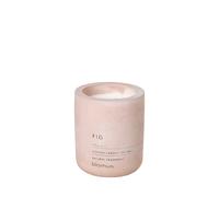 Blomus Vela perfumada Fraga 24 horas cera de soja con polvo de rosa Fig-Rose Dust