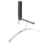 blomus Gancho de pared Lanca plegable negro