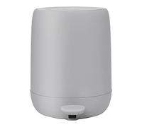 blomus - Papelera Sono con pedal de plástico/silicona, microchip, capacidad de 5 litros, tapa de cierre suave, cubo extraíble, tacto suave, accesorio de baño (alto x ancho x profundidad): 30,5 x 28 x