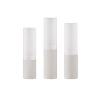 Blomus Set Van 3 windlichten -Faro- Moonbeam