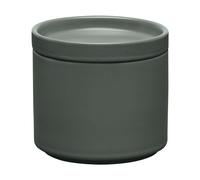 blomus Tarro de almacenamiento con tapa Pilar Agave Green. Ø10 × 9 cm