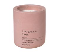 blomus Vela perfumada Fraga 55 horas Sal marina y Salvia-Rosa Marchita