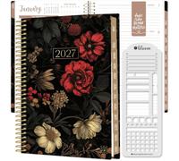 bloom daily planners Agenda 2027 (de enero a diciembre de 2027) - Agenda semanal y mensual de tapa blanda para mujer - Calendario año inspirador con calcomanías - 14 cm x 21 cm - Diseño floral