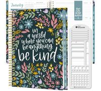bloom daily planners Agenda 2027 (de enero a diciembre de 2027) - Agenda semanal y mensual de tapa blanda para mujer - Calendario año inspirador con calcomanías - 14 cm x 21 cm - Be Kind