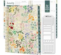 bloom daily planners Agenda 2027 (de enero a diciembre de 2027) - Agenda semanal y mensual de tapa blanda para mujer - Agenda inspiradora con calcomanías - 14 cm x 21 cm - Fiesta en el jardín