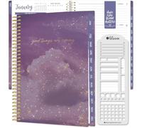 bloom daily planners Agenda 2027 (de enero a diciembre de 2027) - Agenda semanal y mensual de tapa blanda para mujer - Agenda inspiradora con calcomanías - 14 cm x 21 cm - Good Things Are Coming