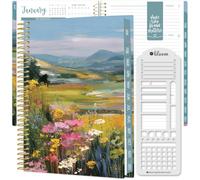 bloom daily planners Agenda 2027 (de enero a diciembre de 2027) - Agenda semanal y mensual de tapa blanda para mujer - Agenda inspiradora con calcomanías - 14 cm x 21 cm - Un nuevo día