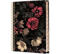 bloom daily planners Agenda de bolsillo 2027 (enero de 2027 a diciembre de 2027) - Mini organizador semanal mensual y calendario anual, 4 x 6 pulgadas, diseño floral