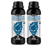 BLOOM RIDER - Cannaboom | Pack 2 x 1150 ml | K₂O 11% + SiO₂ 4% | Más peso y densidad real | Final de floración perfecto | Mayor rendimiento | Terpenos intensos