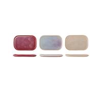 Bloomingville Addison plato de postre Rose. 3 piezas