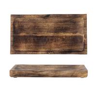 Bloomingville Bandeja Camina Mango Madera Braun 38x20 CM Bandeja Madera Pesado