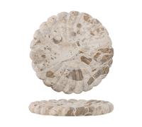Bloomingville Bandeja de mármol Marlie Ø22.5 cm Natural