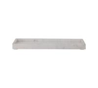 Bloomingville Bandeja decorativa Majsa 18x38 cm White marble