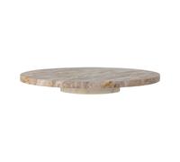 Bloomingville Bandeja giratoria Nuni Ø36 cm mármol marrón
