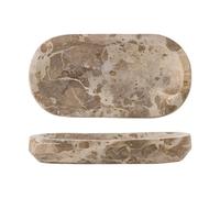 Bloomingville Bandeja mármol Shao 24.5x12.5 cm Natural