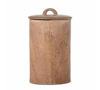 Bloomingville Buddy 82057770 - Tarro con tapa (1,5 L, 22 x 12,5 cm), color marrón