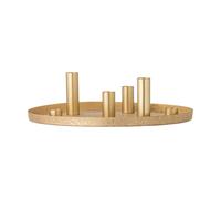 Bloomingville Candelabro de adviento Maxime Ø30 cm Oro