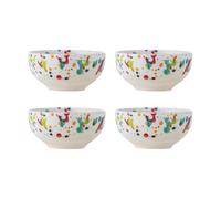Bloomingville Cuenco Freckles Ø11.5 cm. pack de 4 Rojo