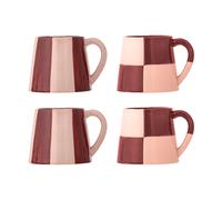 Bloomingville Floki taza Rose. 4 piezas