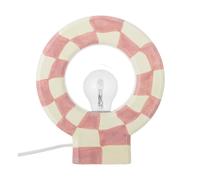 Bloomingville Lámpara de mesa Vialini 20.5x23.5 cm Rosa