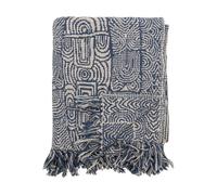Bloomingville Manta Bresso 130x160 cm Azul