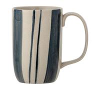 Bloomingville Mug Allium Ø8.5x11.5 cm rayas azules