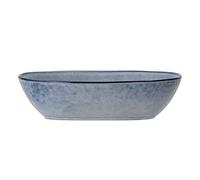 Bloomingville NORDIC Sandrine 82046928 - Cuenco de gres (25,5 x 16,5 cm), color azul
