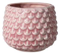 Bloomingville Pinecone - Macetas Decorativas Color para Interior Estilo Retro Creativo S (9,5 cm ø), Rosa, cerámica