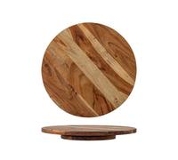 Bloomingville Placa Giratoria Elenor Acacia 40CM Madera Bandeja De Pie Giratorio