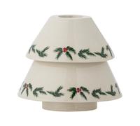 Bloomingville Portavelas Berry Ø10 cm Blanco