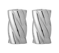 Bloomingville Portavelas Silvia Ø7 cm. pack de 2 Plata