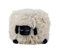 Bloomingville Puf de lana Dolly 50x45 cm Blanco