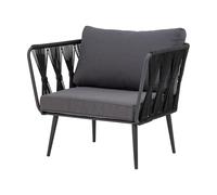Bloomingville Sillón Pavone Black