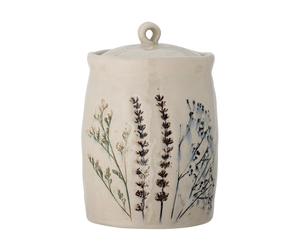 Bloomingville Tarro con tapa Bea Natur